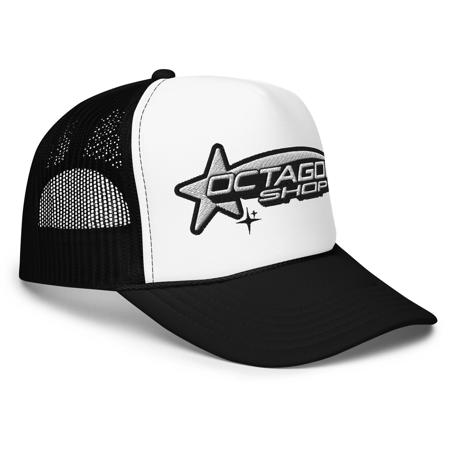 Octagon Shop Foam Hat