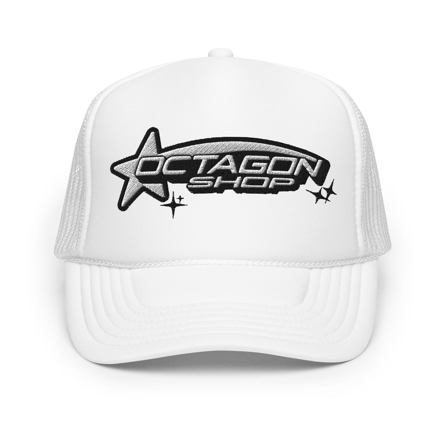 Octagon Shop Foam Hat