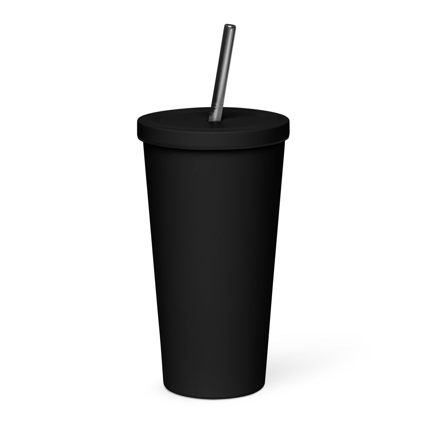 Octagon Tumbler With Straw